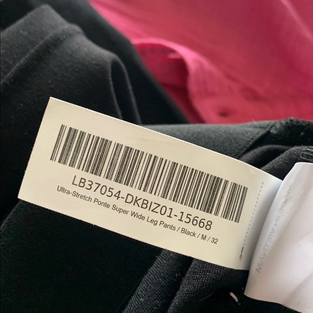 Ultra-Stretch Ponte Super Wide Leg Pants - Picture 15 of 15